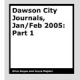 Dawson City Journals 1 by Alice Angus & Joyce Majiski