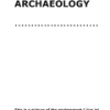 Everyday Archaeology Student Learning Diary by Loren Chasse, Giles Lane & Orlagh Woods