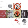 Icons of Rijeka StoryCubes by Andrew Hunter
